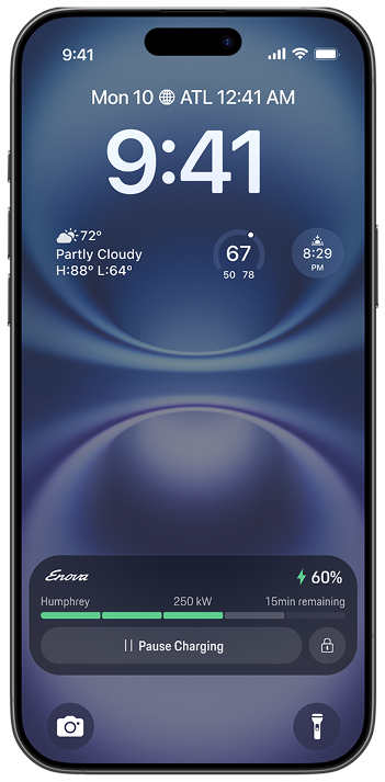 Charging Overview detail