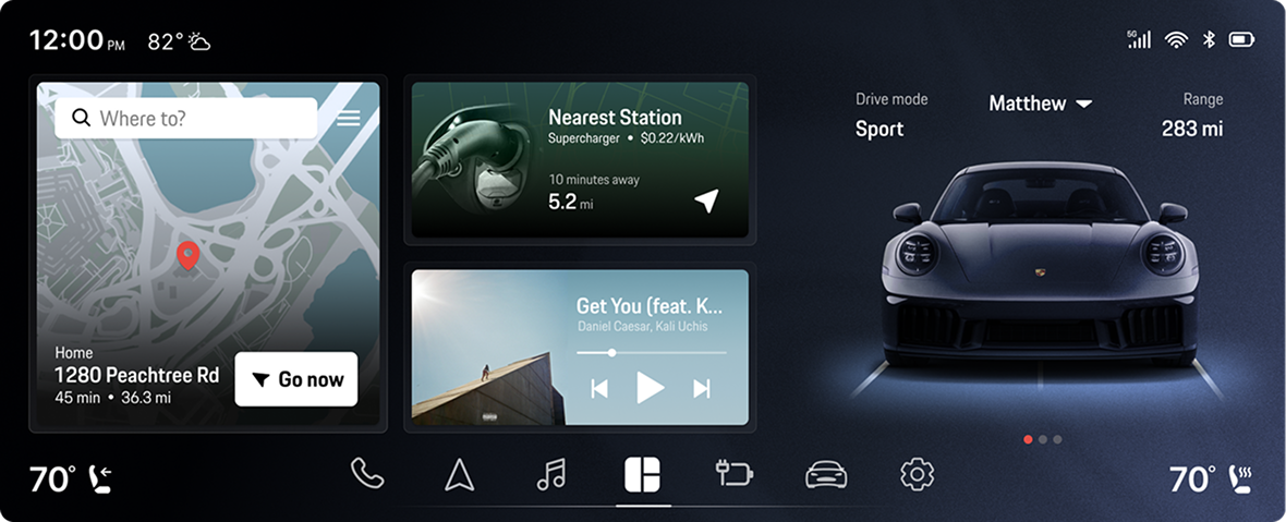 Tech-Luxe Minimalism Dashboard